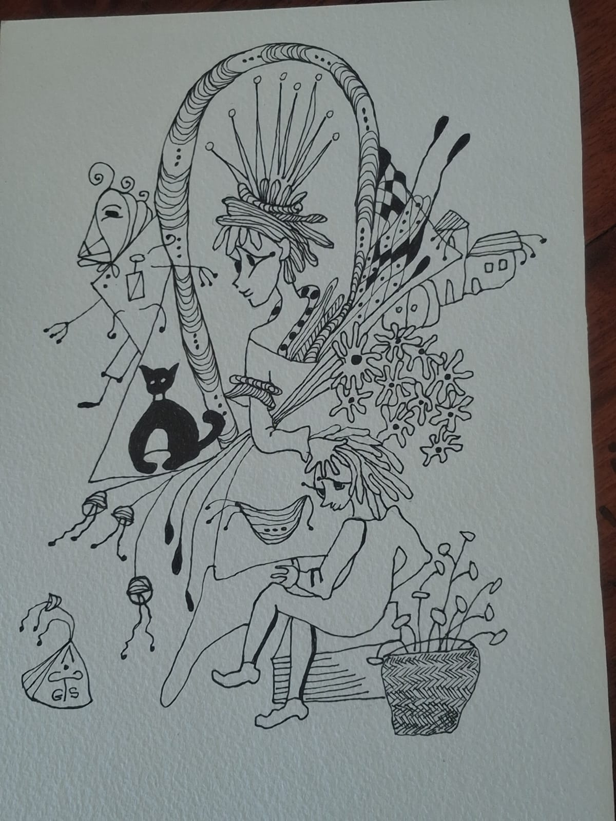 Artist and son collaboration